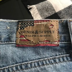 for the 4th of July! Ralph Lauren jean shorts